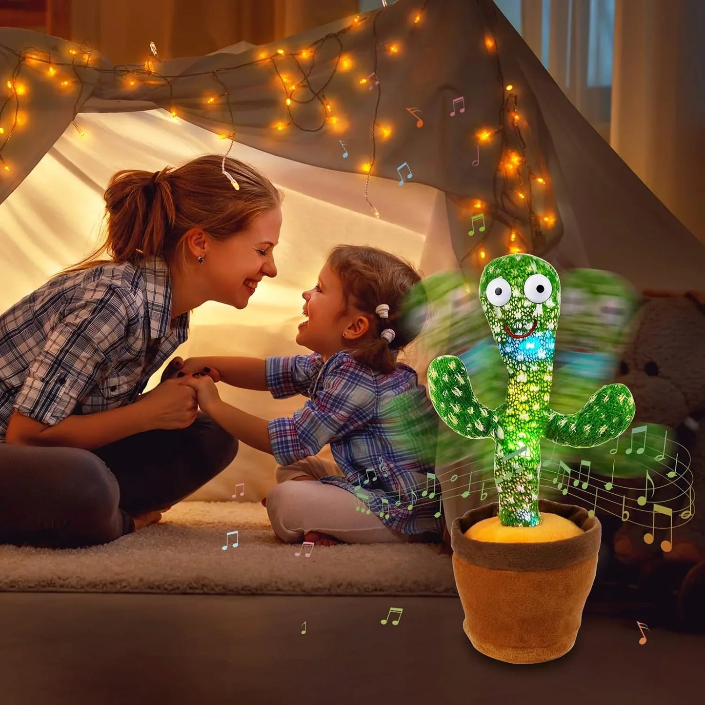 Interactive Dancing & Talking Cactus Toy