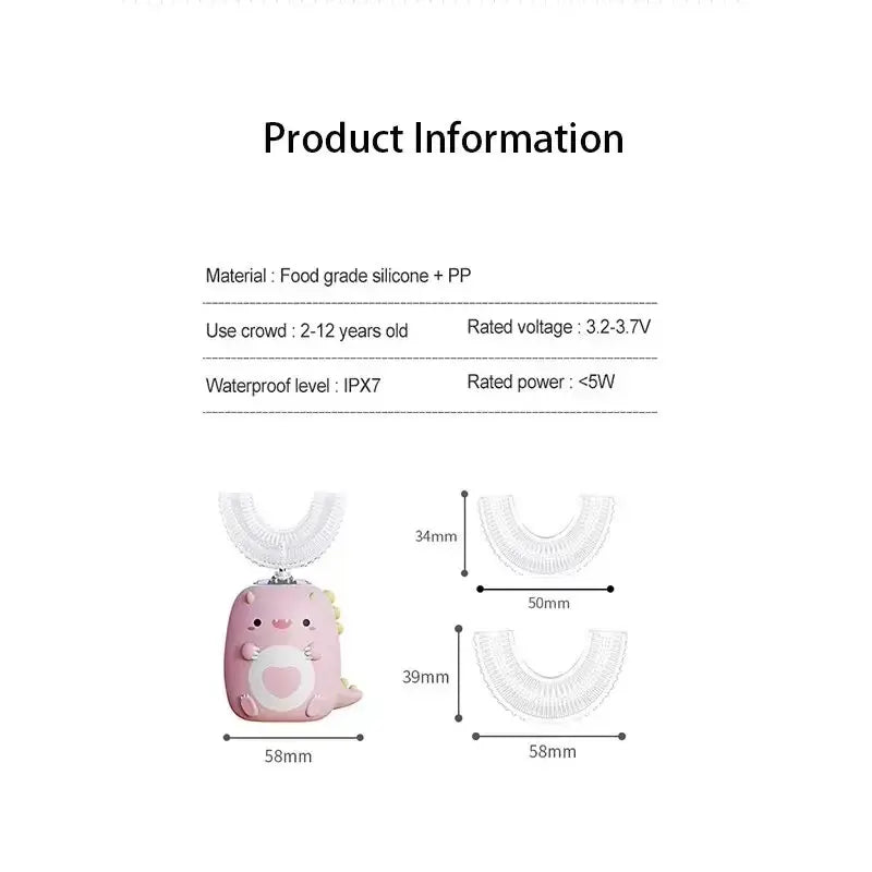 U-Shaped Electric Toothbrush