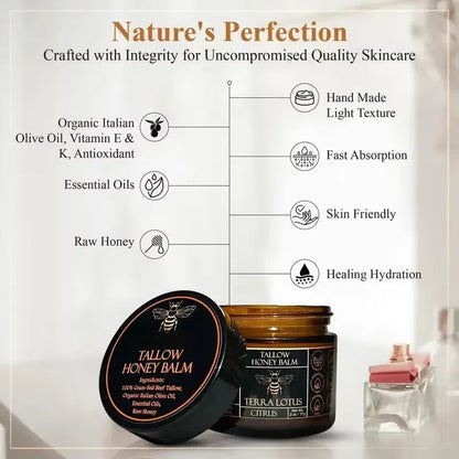 Nourishing Tallow & Honey Moisturizing Cream