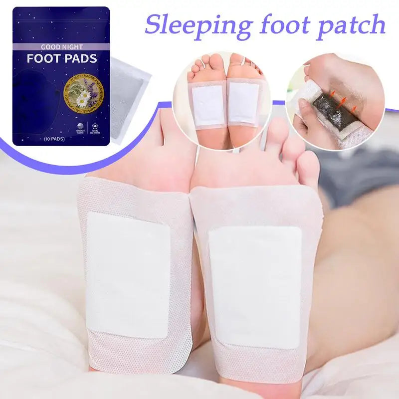 Cleansing Foot Pads - 10 Pairs