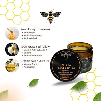 Nourishing Tallow & Honey Moisturizing Cream