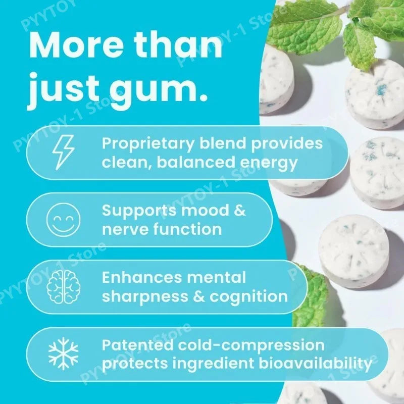 Energy & Focus Nootropic Gum