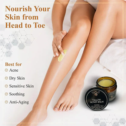 Nourishing Tallow & Honey Moisturizing Cream