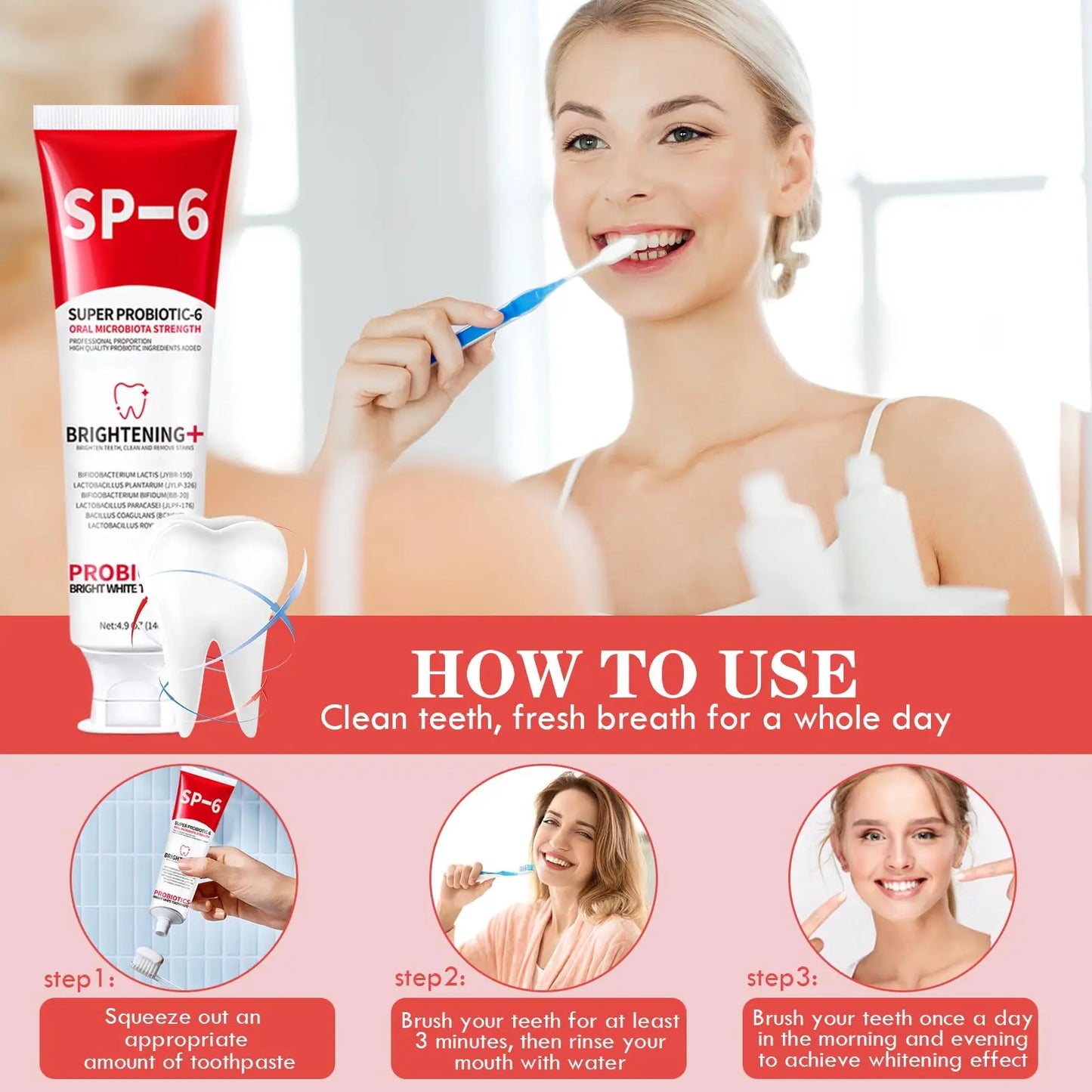 SP6 Fresh Care Toothpaste