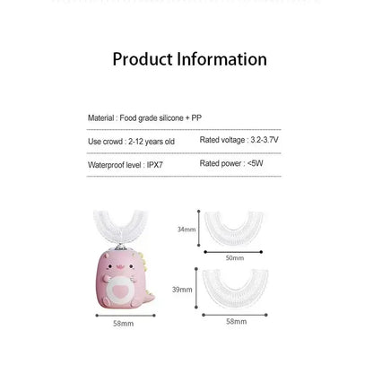 U-Shaped Electric Toothbrush